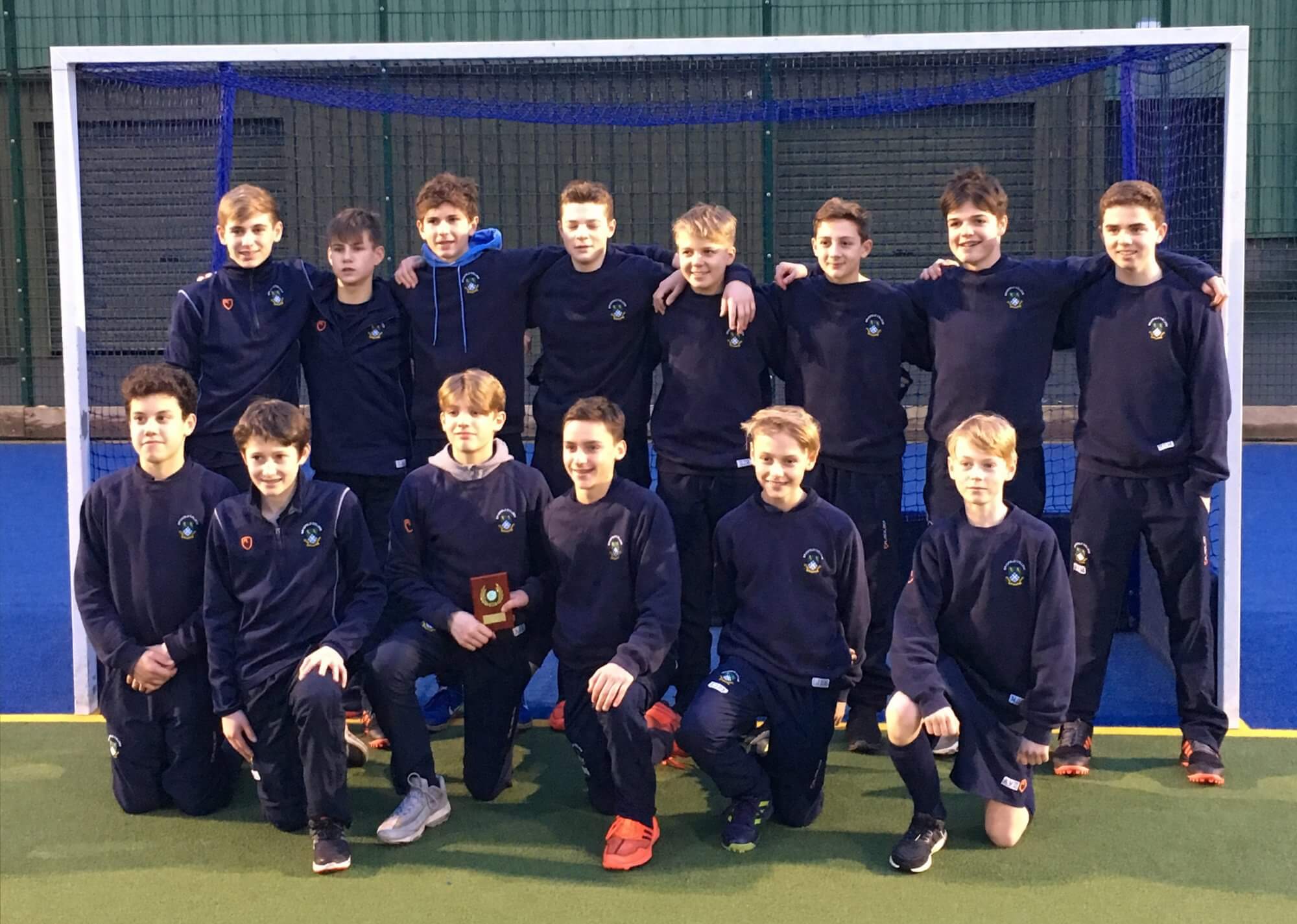 U16 hockey boys win Berkshire County Tournament - Bradfield College